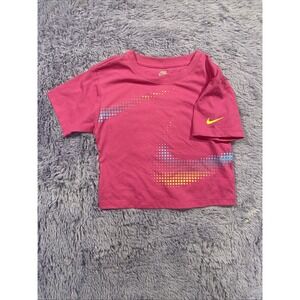 Nike Pre-School Double Dot‎ Swoosh Boxy Tee Size 6